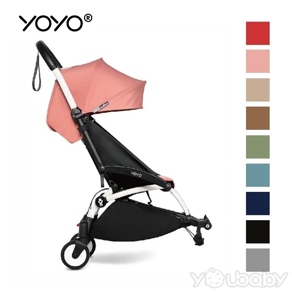 Stokke® YOYO® 輕量型嬰兒推車 (6m+) connect專用後座 (黑管/白管各9色) 車架