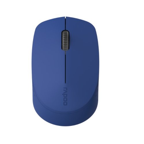 Rapoo 雷柏 M100 Silent 一對三 無線光學滑鼠(藍色)MS1310