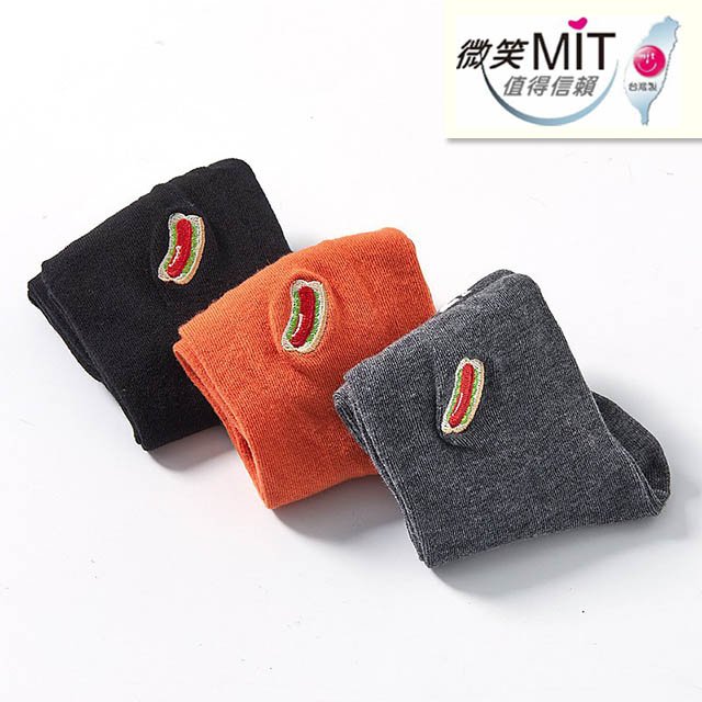 台灣美食襪-大腸包小腸(3色) 刺繡款 微笑台灣MIT認證