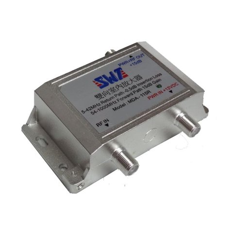 [南興影音器材] MDA-115R-1 雙向室內放大器 (有線電視數位專用強波器) (5~1000MHz)