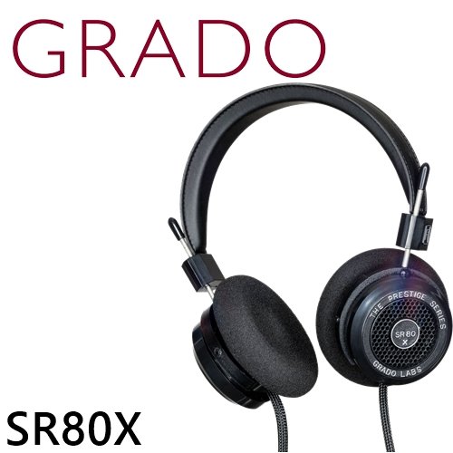 東京快遞耳機館 實體店面最安心 美國GRADO SR80x Prestige X系列 開放式耳罩耳機 美國職人手工打造
