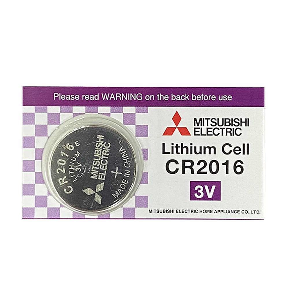 【三菱Mitsubishi】CR2016 鈕型 鋰電池 單顆1入裝(3V 鈕扣型 電池)