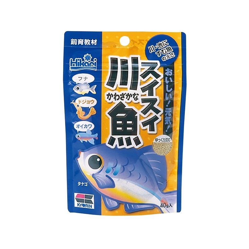 【HIKARI高夠力】小型魚 川魚飼料 (飼育教材) 40g