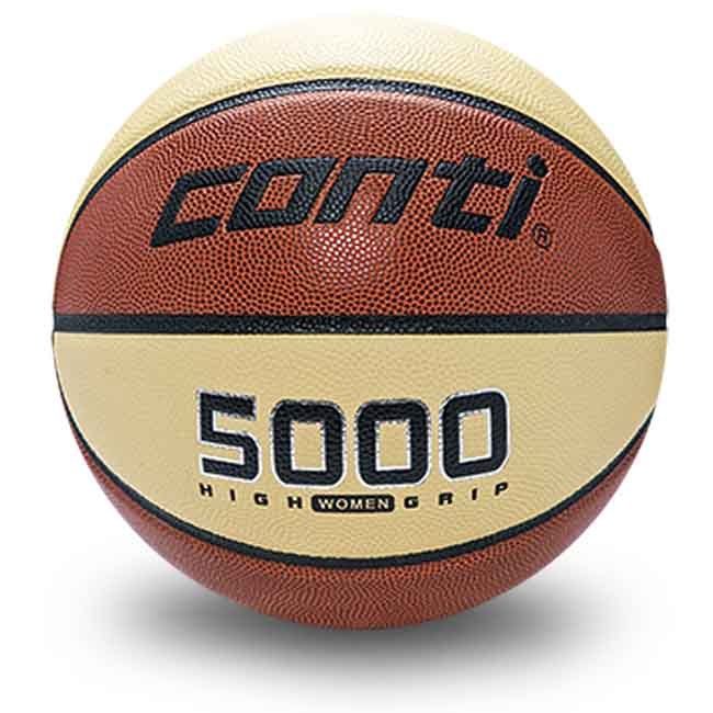 [新奇運動用品] CONTI B5000-6-TY CONTI籃球 高級PU合成貼皮籃球 合成皮籃球 6號籃球 比賽籃球