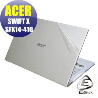 【Ezstick】ACER Swift X SFX14-41G 二代透氣機身保護貼 DIY 包膜