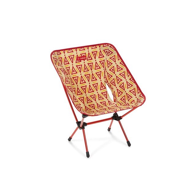 ├登山樂┤韓國 Helinox Chair One 輕量戶外椅 / 三角圖騰 紅 # HX-35427