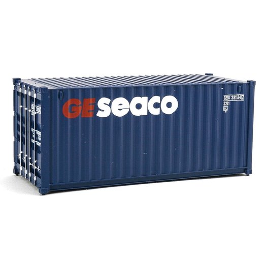 MJ 現貨 SceneMaster 949-8064 HO規 GE Seaco 20呎 貨櫃.藍