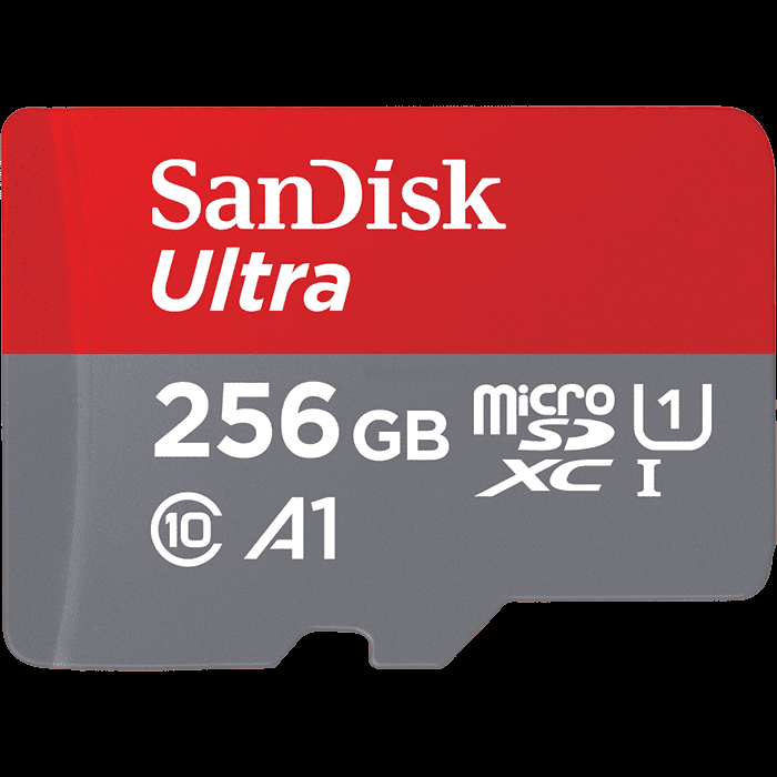 【SanDisk】Ultra microSD UHS-I A1 256GB 記憶卡 (公司貨)(每秒讀120MB)