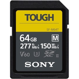 【SONY】SDXC U3 64GB 高速防水記憶卡 SF-M64T(公司貨)