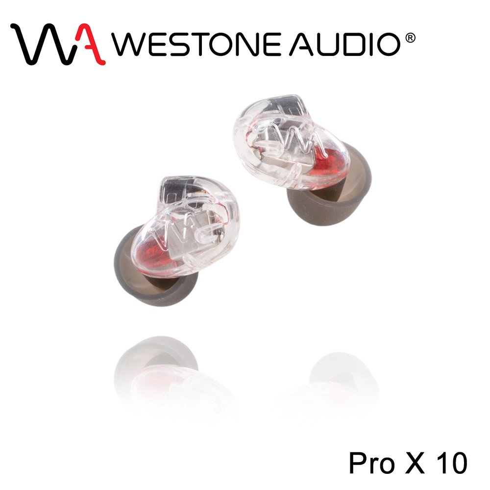 志達電子 美國Westone Pro X 10 單動鐵可換線式耳道式監聽耳機