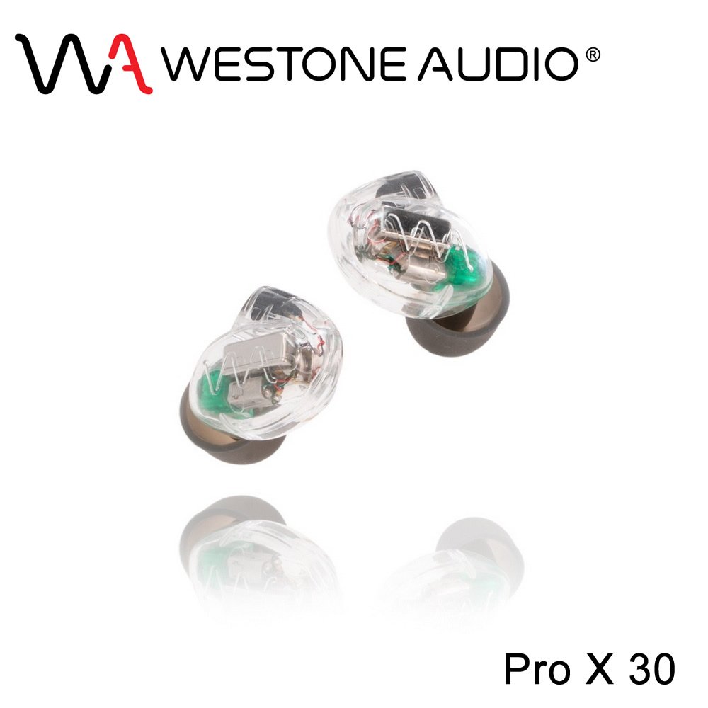 志達電子 美國Westone Pro X 30 三動鐵可換線式耳道式監聽耳機