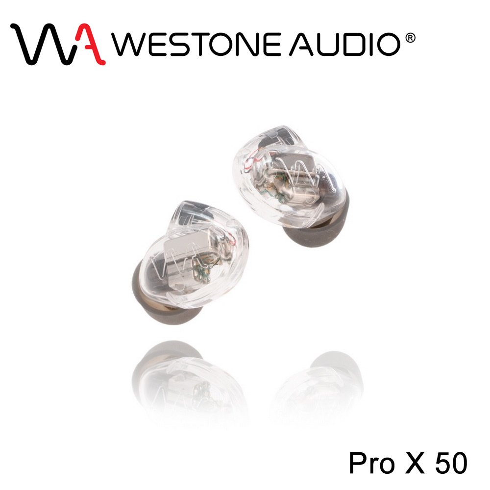 志達電子 美國Westone Pro X 50 五動鐵可換線式耳道式監聽耳機