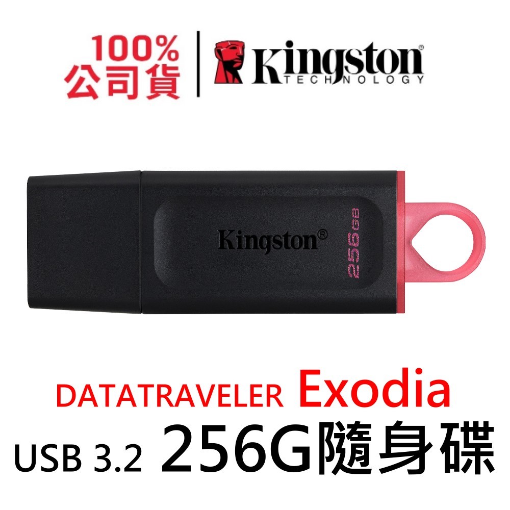 金士頓 DTX/256GB 隨身碟 Kingston DATATRAVELER EXODIA 256G USB3.2