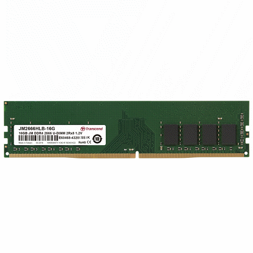 創見16GB JM DDR4 2666 U-DIMM 2Rx8(FOR PC) 記憶體