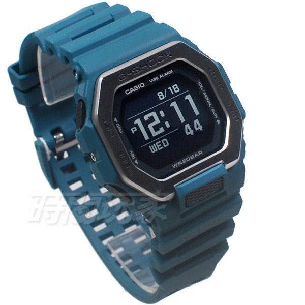 G-SHOCK GBX-100-2 運動 追蹤訓練 智慧錶 多功能電子錶 男錶 藍綠 GBX-100-2DR CASIO卡西歐