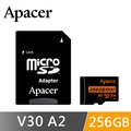 Apacer宇瞻 256GB microSDXC UHS-I U3 A2 V30 記憶卡
