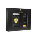 Lamborghini Prestigio 權威能量男性淡香水75ml 禮盒(淡香水75ml+鬍後膠100ml)