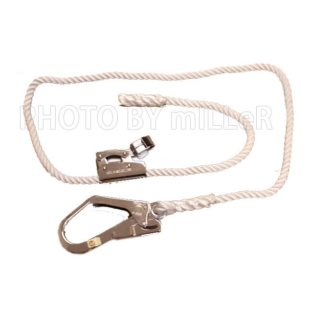 【米勒線上購物】防墜掛繩 桿上安全帶 掛繩 14mm 2米掛繩+大鉤