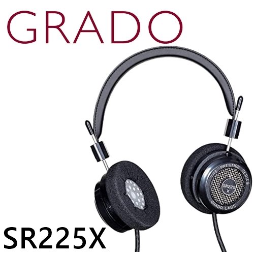 東京快遞耳機館 實體店面最安心 美國GRADO SR225x Prestige X系列 開放式耳罩耳機 全新升級單體 美國職人手工製作 公司貨保固一年