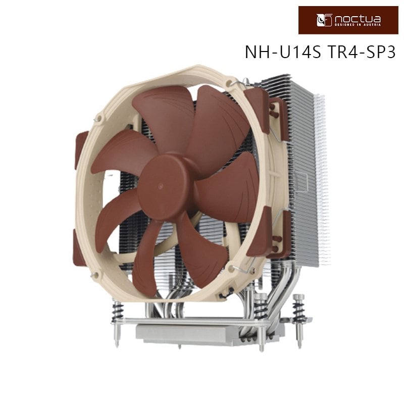 NOCTUA 貓頭鷹 NH-U14S TR4-SP3 AMD專用 多導管 靜音 CPU 單塔散熱器 /紐頓e世界