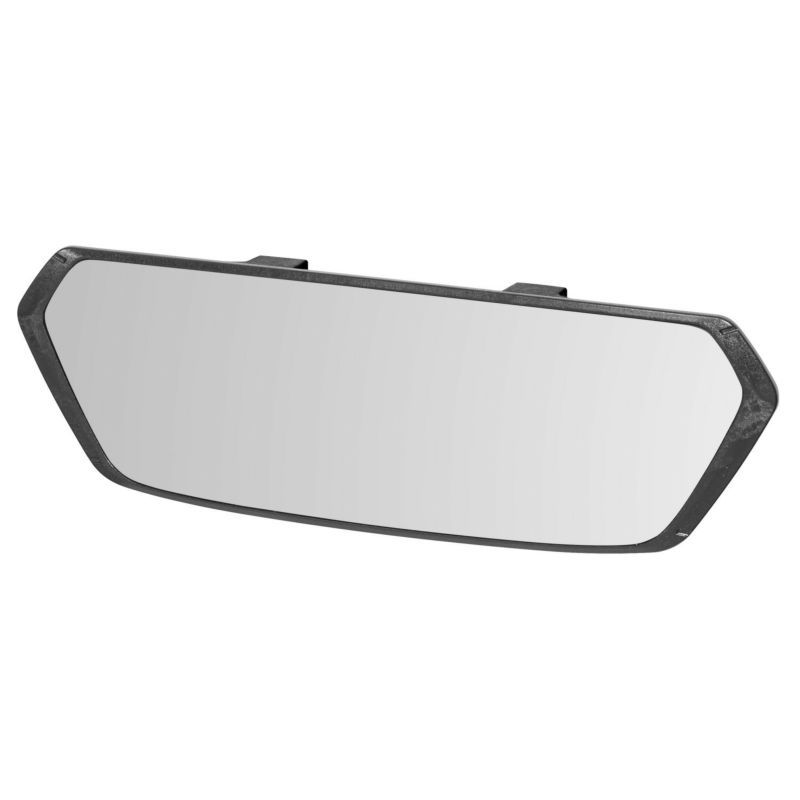 車資樂㊣汽車用品【DZ561】日本CARMATE 黑框六角形緩曲面車內輕量化後視鏡(鉻鏡) 240mm