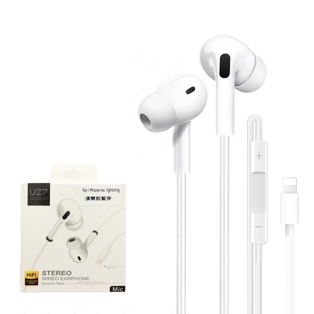 apple lightning 專用耳麥 iphone ipad 入耳式線控耳機麥克風 耳機 內耳式 耳道式