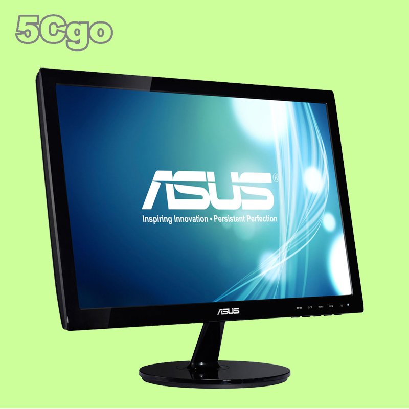 5Cgo【權宇】ASUS華碩VS207DF 20吋D-Sub 1366x768顯示器支援VESA壁掛5ms螢幕3年保含稅