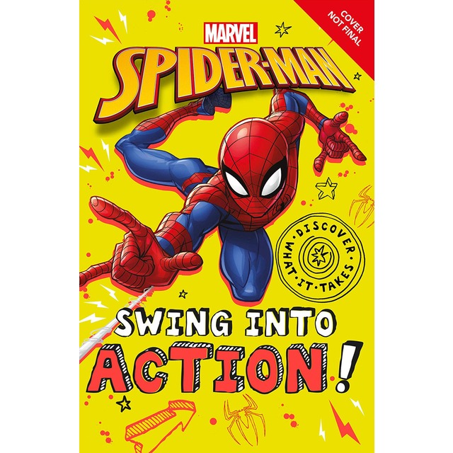 Marvel Spider Man Swing Into Action 蜘蛛人行動指南 平裝 父母購書第1站 Kidschool英語圖書網