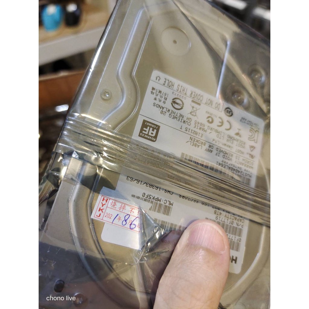 7200轉】日立HGST 4T 硬碟【工業包裝未拆】HUS724040ALE641 - PChome