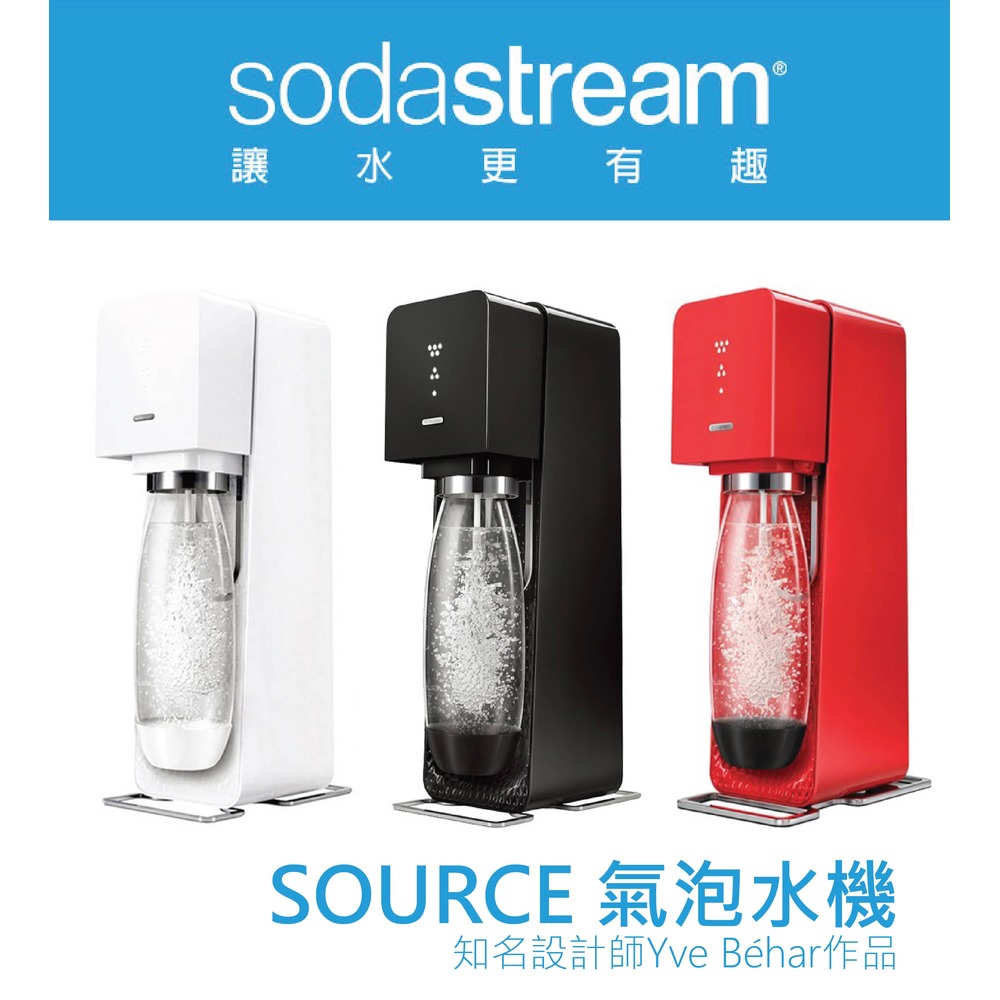 小天后Sandy推薦|電視購物熱銷志偉真情推薦【Sodastream Source Plastic氣泡水機】
