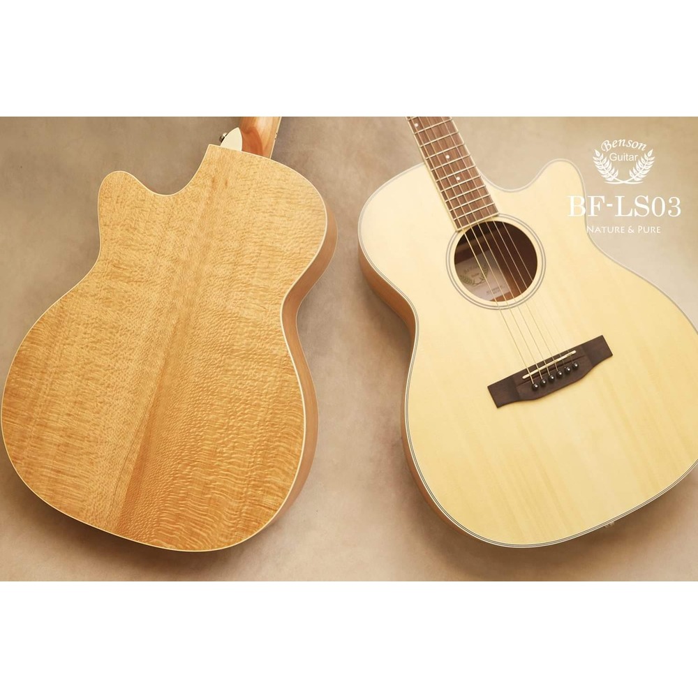 【開學季特價】 Benson Guitars | BF-LS03 | 蕾絲木面單木吉他