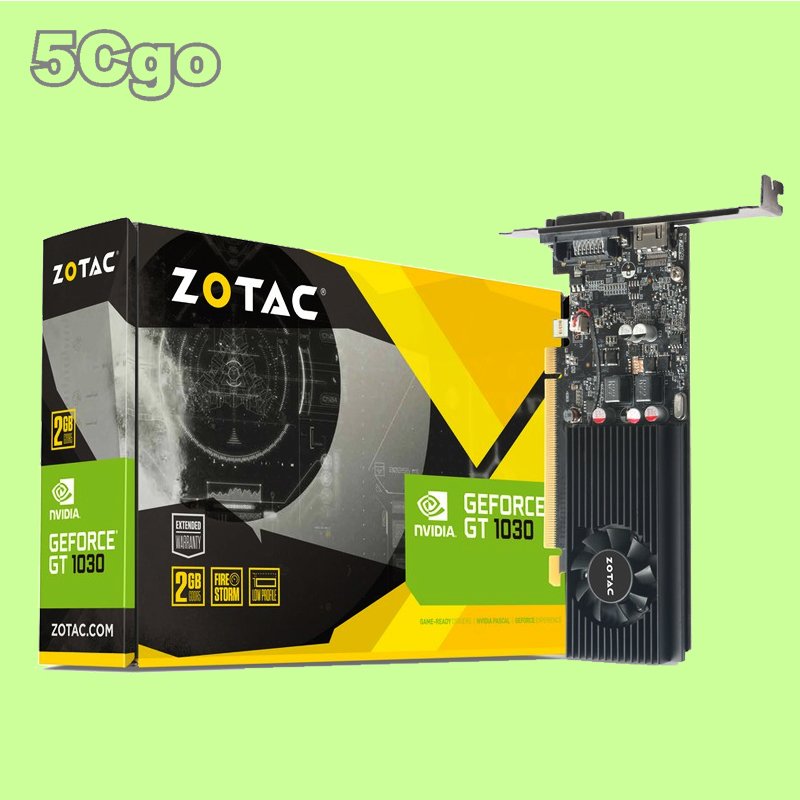 5Cgo【權宇】ZOTAC Z-GT1030 GeForce GT 1030 2GB D5 ZT-P10300A-10L 含稅