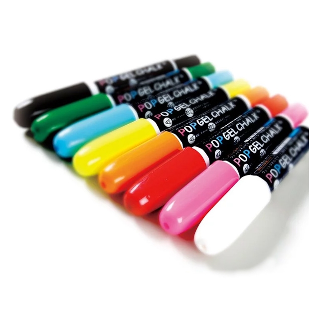 日本馬印 BPG系列 多用途粉筆(適用於白板、光面黑板、玻璃、紙) 8色可選 / 支