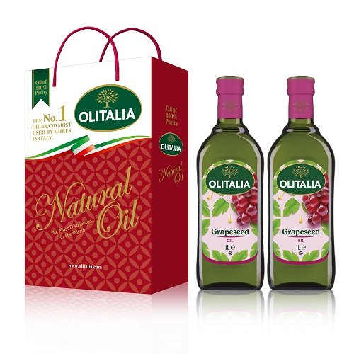 Olitalia 奧利塔葡萄籽油(1000mlx2瓶)沒有禮盒