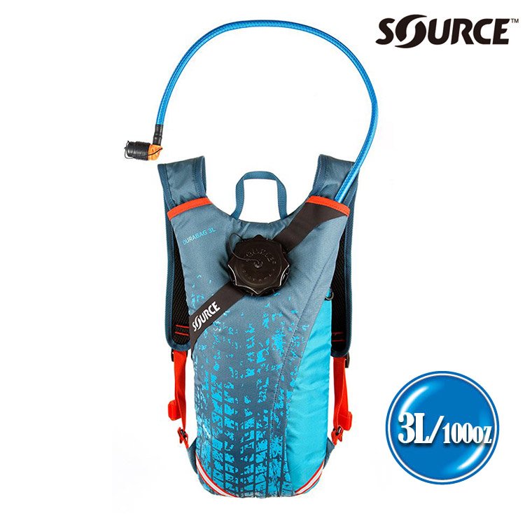 SOURCE 強化型水袋背包 Durabag Pro 2020 2052148803 (水袋3L) / 登山 健行 單車 自行車 補水 抗菌