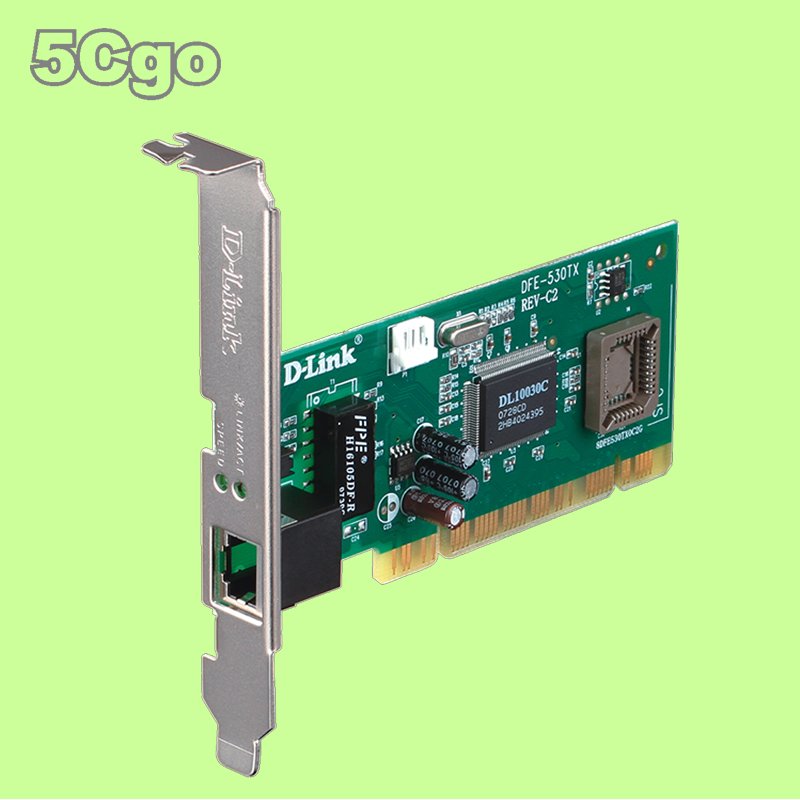 5Cgo【權宇】D-Link DFE-530TX C2 PCI 100M乙太網路卡DOS Linux Novell 含稅