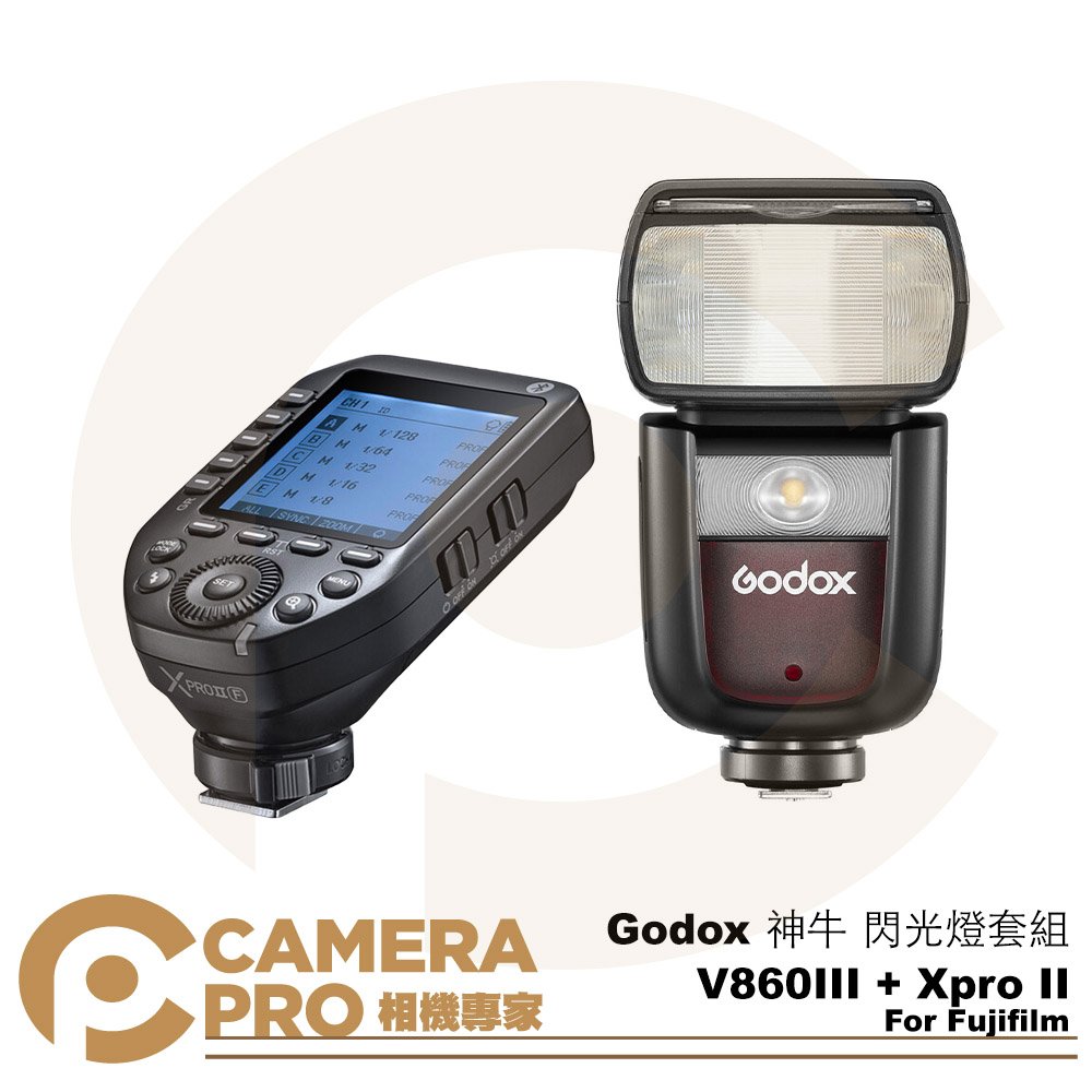 ◎相機專家◎ Godox 神牛 V860III + Xpro II 閃光燈套組 V860 For Fuji 公司貨