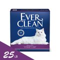 【EverClean 藍鑽】強效凝結除臭貓砂25lb 長效清香