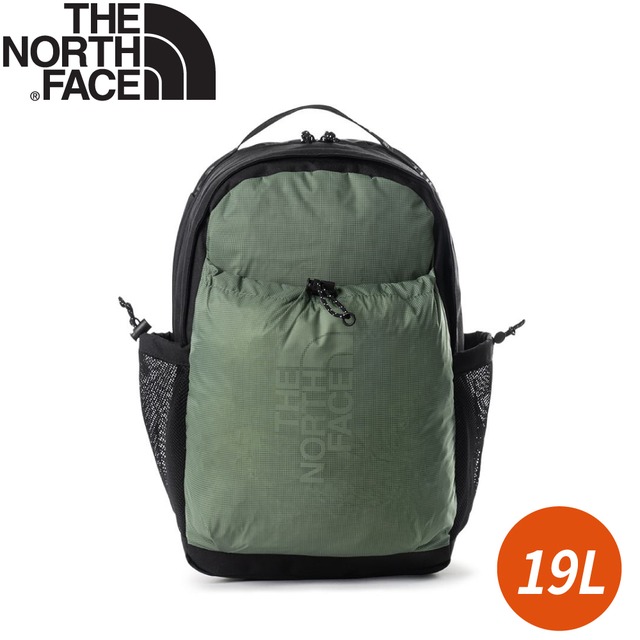【The North Face 19L 便捷舒適休閒後背包《綠/黑》】52TB/電腦包/雙肩背包/通勤背包/休閒背包