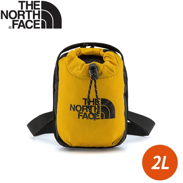 【The North Face 2L 抽繩休閒單肩包《薑黃》】52RY/斜背包/小背包/側背包/休閒背包