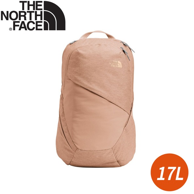 【The North Face 女 單日休閒包 17L《咖粉》】3KY9/雙肩背包/通勤背包/休閒背包/女用背包