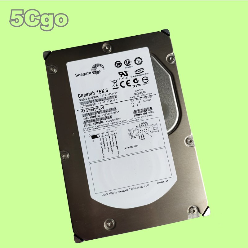 5Cgo【權宇】9成新Seagate SCSI 15K ST373455LW Ultra320 68針73G伺服