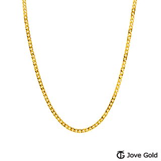 Jove Gold 漾金飾 傾聽黃金項鍊(約0.75錢)(約1.4尺/42cm)