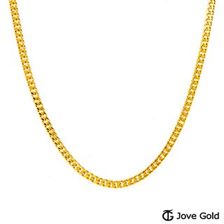 Jove Gold 漾金飾 傾聽黃金項鍊(約1.4錢)(約1.4尺/42cm)