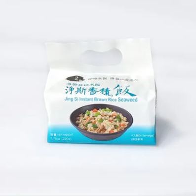 【靜思書軒】淨斯 香積飯：海帶芽糙米飯 (4 入裝)
