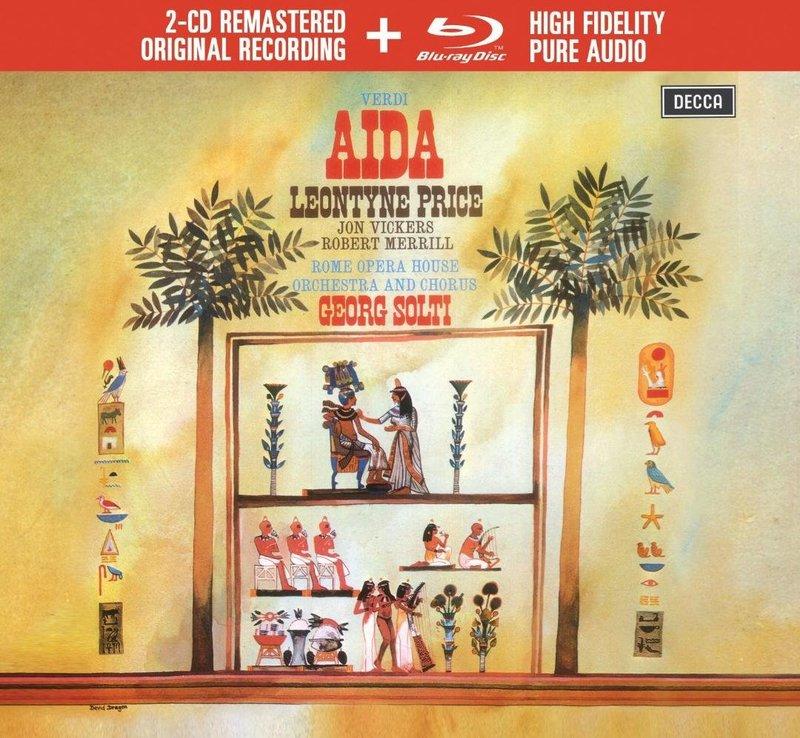 威爾第：阿伊達普萊絲演唱蕭提指揮Verdi: Aida Price Solti ( 2CD+ BD