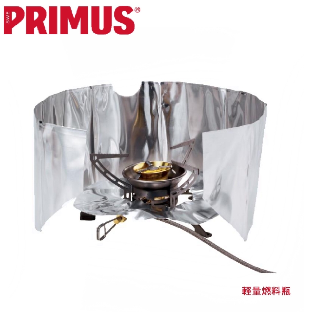 【Primus 瑞典 Windscreen&amp;HeatReflector輕鋁擋風板】721720/擋風片/爐具配件/露營