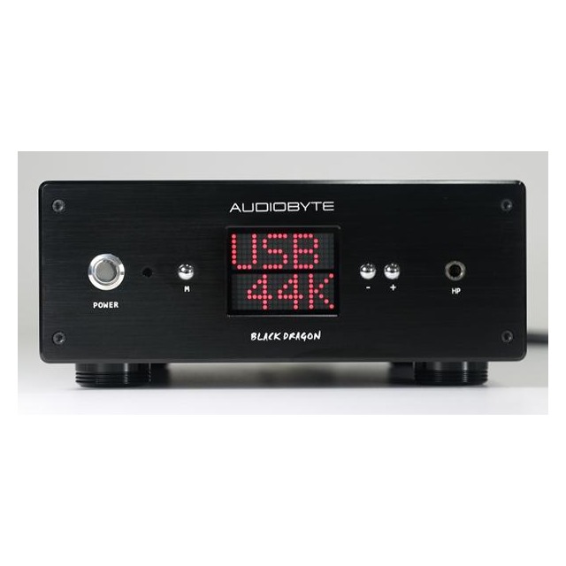 【韶韻音響】Audiobyte Black Dragon DAC (黑龍)數位類比轉換器+耳機擴大機可試聽@巴洛克公司貨