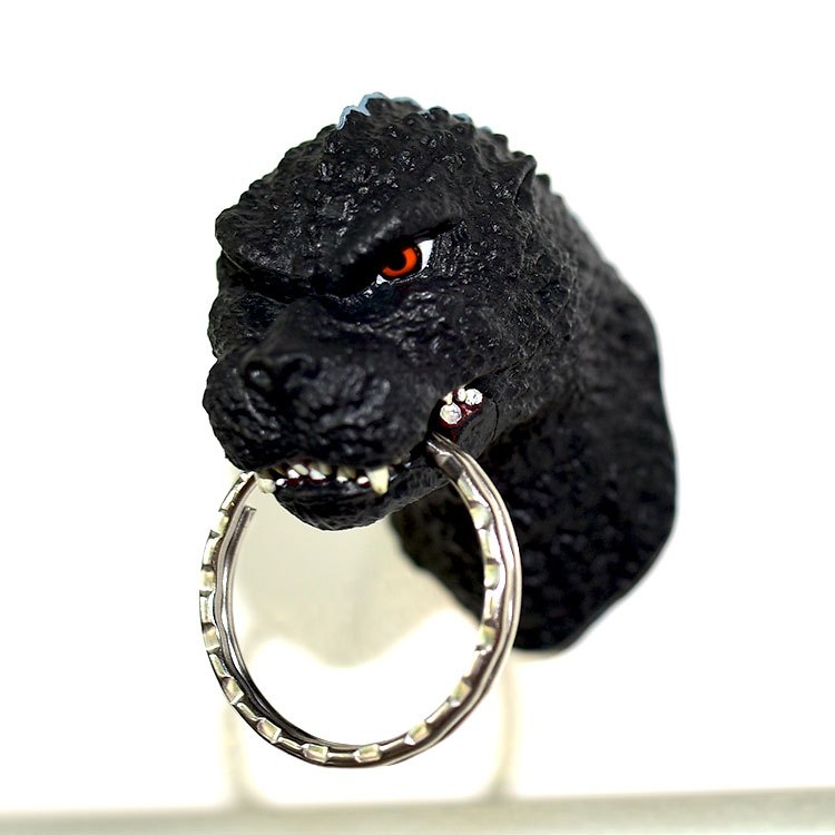 哥吉拉 磁鐵 磁性冰箱貼 飾品 鑰匙圈 日本正版 Godzilla 1989年
