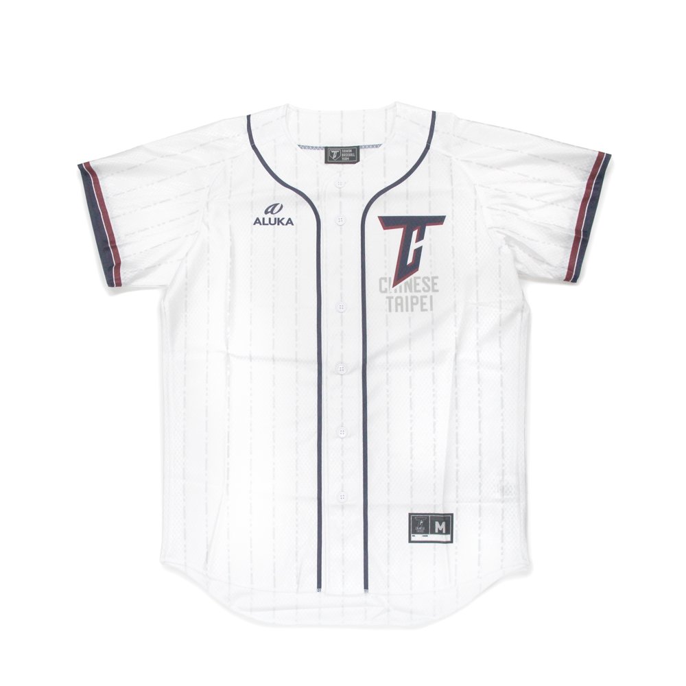 2021 Team Taiwan 球員版球衣 / 白款